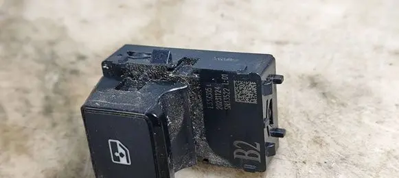 Electric window control switch