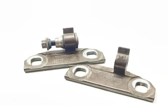 Front door hinge set