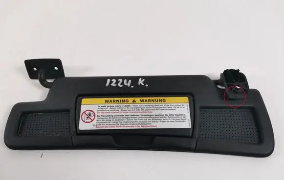 Mercedes-Benz SLK R171 Sun visor A1718100110
