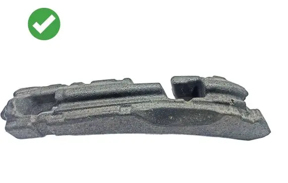 Mercedes-Benz CLK A209 C209 Front bumper foam support bar A2098850137