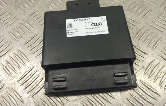 Audi A6 S6 C7 4G Voltage converter/converter module 8K0959663D 120012872 8K0959663