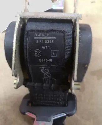 Peugeot 307 Rear seatbelt 5510325 041046