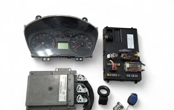 Ford Transit Engine ECU kit and lock set 6C11-12A650-AN
