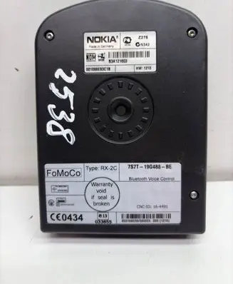 Ford Mondeo MK IV Bluetooth control unit module 7S7T19G488BE