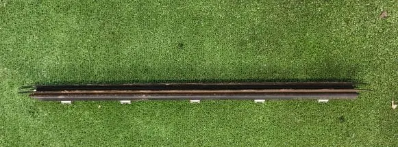 Rubber seal rear door