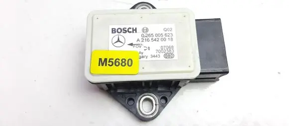Mercedes-Benz E W211 ESP acceleration yaw rate sensor A2165420018 M5680