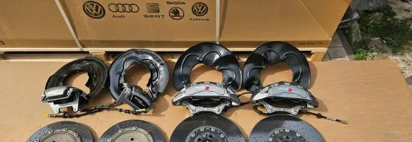Audi RS7 C7 Brake discs and calipers set 4G8615601D 4G8615602D 4G0615302N