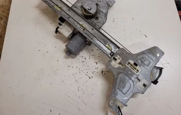 Citroen C4 I Rear door window regulator with motor 9647444380 0130822239