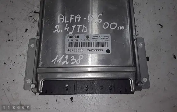 Alfa Romeo 166 Engine control unit/module 0281001787