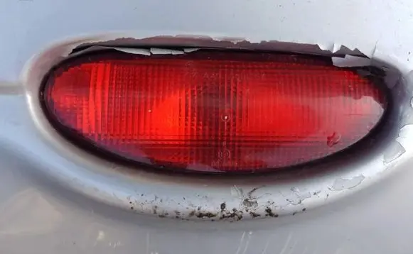 Peugeot 206 Rear fog light 