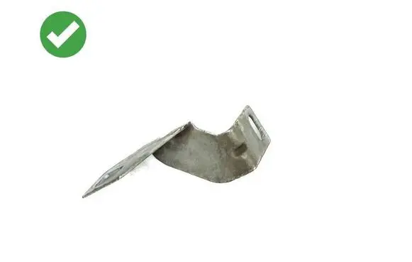 BMW 5 F10 F11 Front bumper mounting bracket 7247665