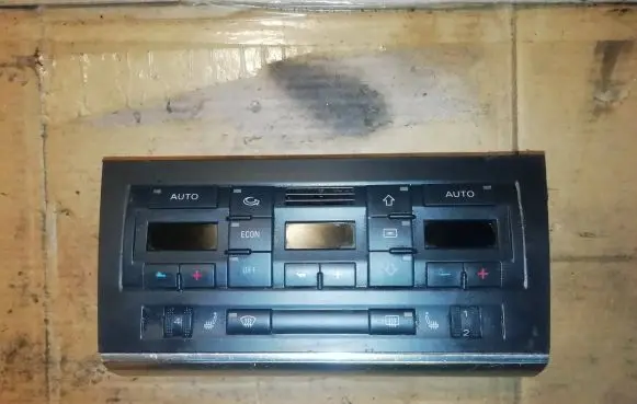 Audi A4 S4 B7 8E 8H Climate control unit 8E0820043BK 0464593
