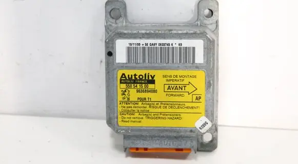 Peugeot 206 Airbag control unit/module 550541500 9636894080