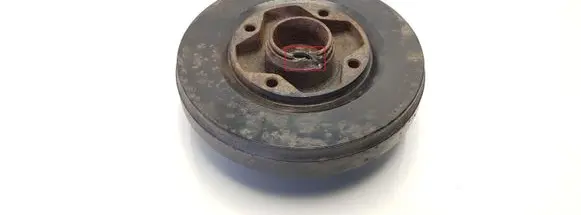 BMW 7 F01 F02 F03 F04 Crankshaft pulley 7570263