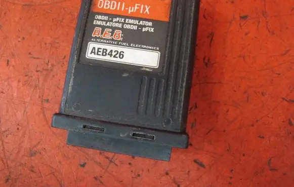 Fiat Panda II LP gas control unit module 10R-036403 AEB426