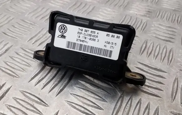 Skoda Superb B6 (3T) ESP acceleration yaw rate sensor 7H0907655A