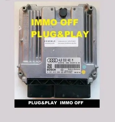 Audi Q7 4L Engine control unit/module 4L0910401M 0281013689 4L0907401