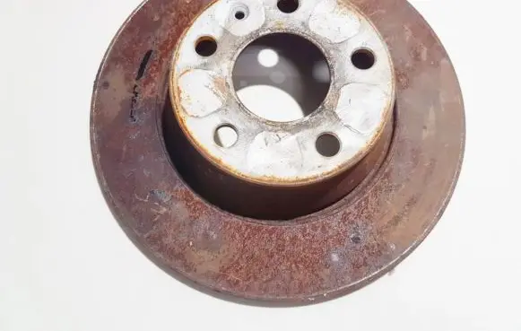 Audi TT TTS Mk2 Rear brake disc neventiliuojamas