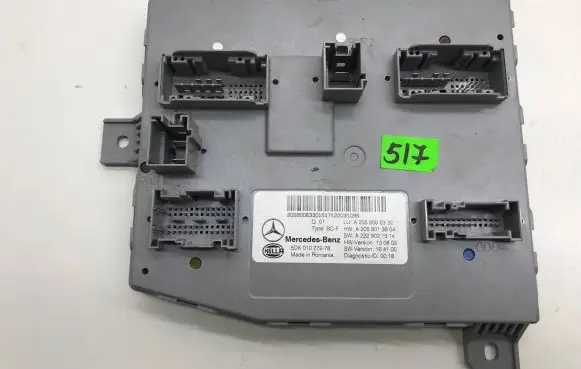 Mercedes-Benz C W205 Comfort/convenience module A2059006330 A2229021514 A2059013904