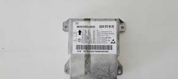 Mercedes-Benz C W204 Airbag control unit/module A2048709426 5WK44318