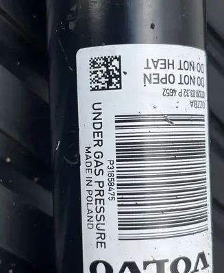 Volvo V60 Front shock absorber with coil spring 31658475