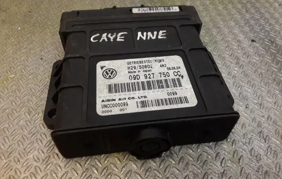 Porsche Cayenne (9PA) Gearbox control unit/module 09D927750CC