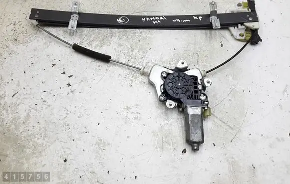 Hyundai H-1, Starex, Satellite Rear door window regulator with motor