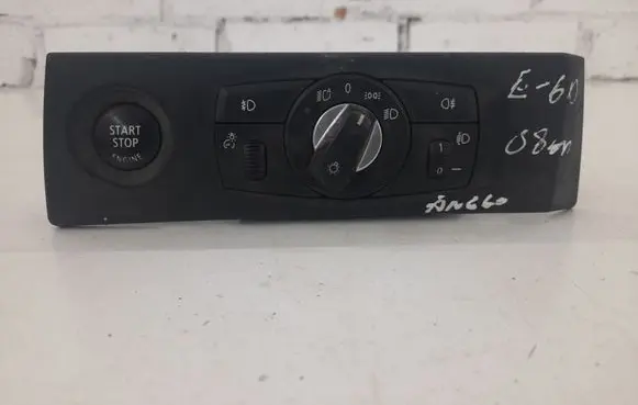 BMW 5 E60 E61 Light switch 6988555