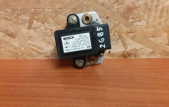 Mercedes-Benz S W220 ESP acceleration yaw rate sensor 0015404517 0265005230