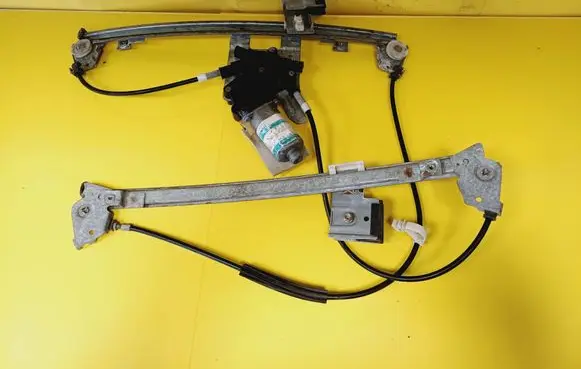 Front door window regulator with motor
