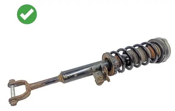 BMW 5 F10 F11 Front shock absorber with coil spring 6789374 31336789374 11101210
