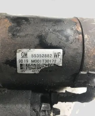 Opel Insignia A Starter motor 55352882 M001T30172