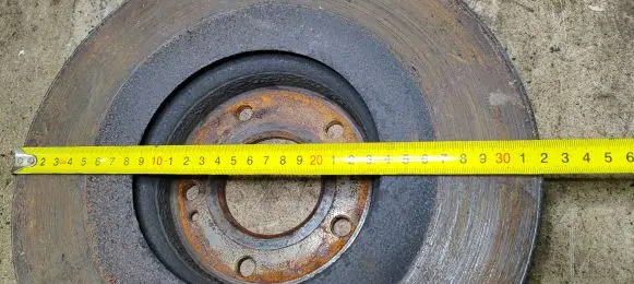 Hyundai Santa Fe Front brake disc