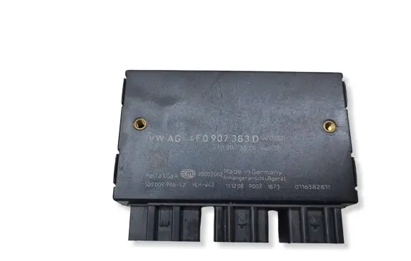 Audi A6 Allroad C6 Tow bar trailer control unit/module 4F0907383D