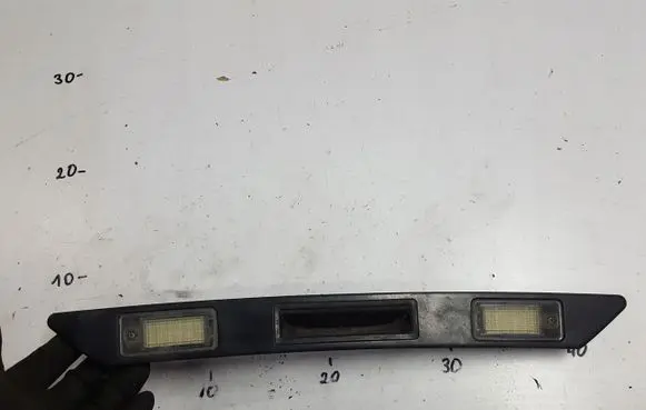 Audi A3 S3 8P Trunk door license plate light bar 