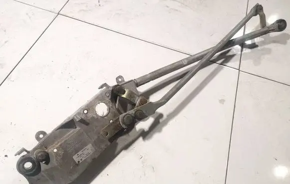 Volkswagen Touareg I Front wiper linkage and motor 7L0955601 3398010008