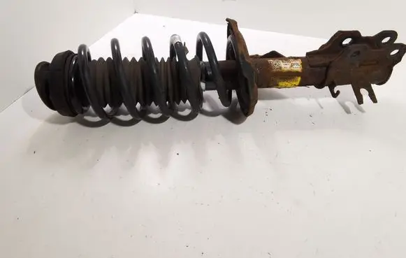 Front shock absorber with coil spring