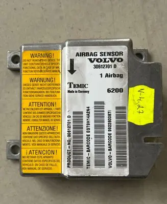 Volvo S40, V40 Airbag control unit/module 30612701D