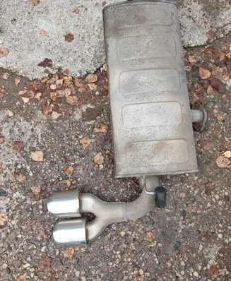 Hyundai Tucson IV NX4 Rear muffler/silencer tail pipe NXM30
