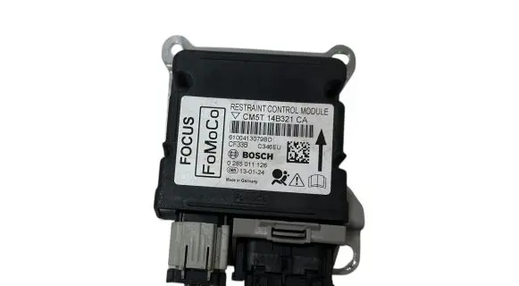 Ford Focus Airbag control unit/module CM5T14B321CA 6100413079BD 0285011126