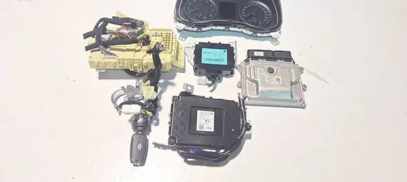 Engine ECU kit and lock set