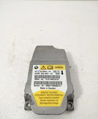 BMW 5 E60 E61 Airbag control unit/module 220439134