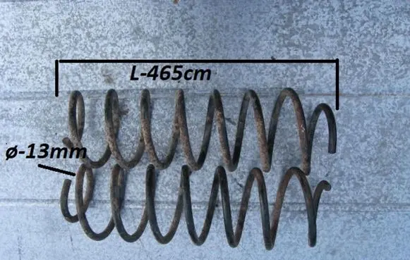 Volvo C70 Front coil spring 20I25I25TDI