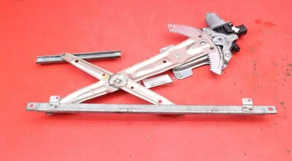 Peugeot 4007 Front door window regulator with motor 5713A086