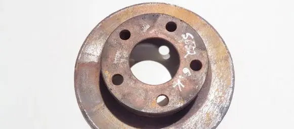 Audi A6 S6 C5 4B Rear brake disc neventiliuojamas