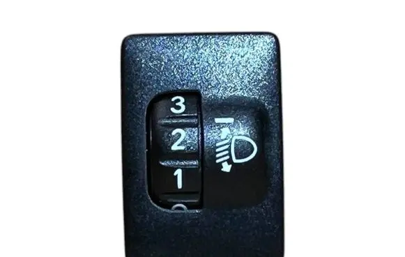Toyota Yaris Headlight level height control switch 8415202080