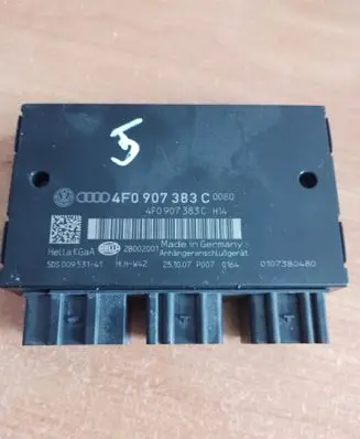 Audi A6 Allroad C6 Tow bar trailer control unit/module 4F0907383C