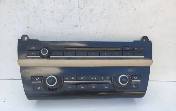 BMW 5 F10 F11 Climate control unit 16046610 6906057 314522391