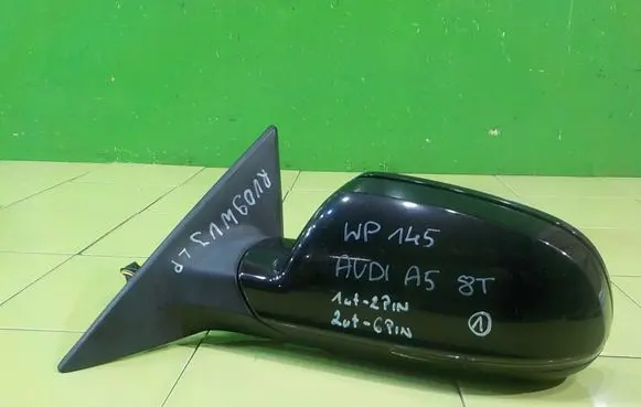 Audi A5 8T 8F Front door electric wing mirror 021053 LEWE