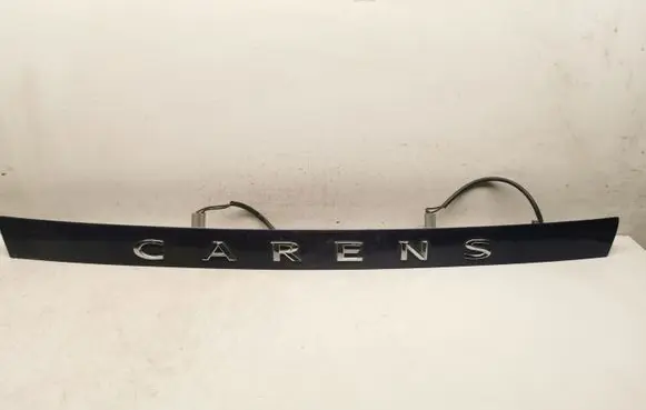 Trunk door license plate light bar